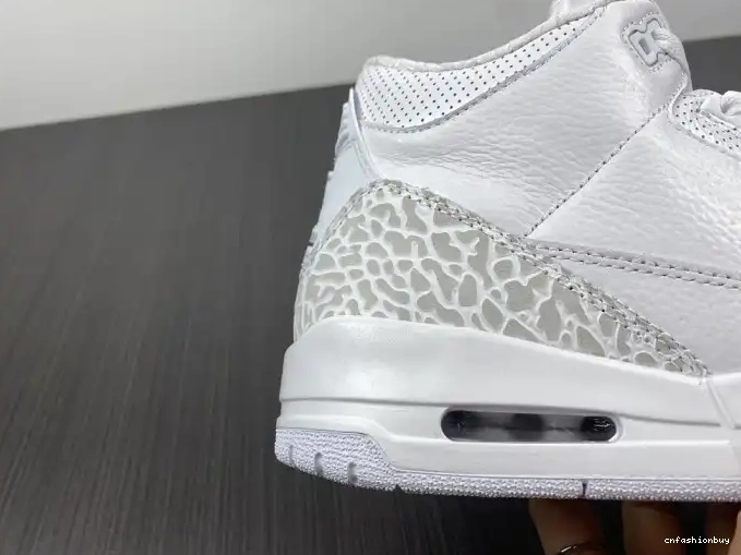 'Triple Air Jordan PS 429487-111 3 Retro White' 0613